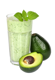 Vitamina de abacate &eacute; bastante cal&oacute;rico